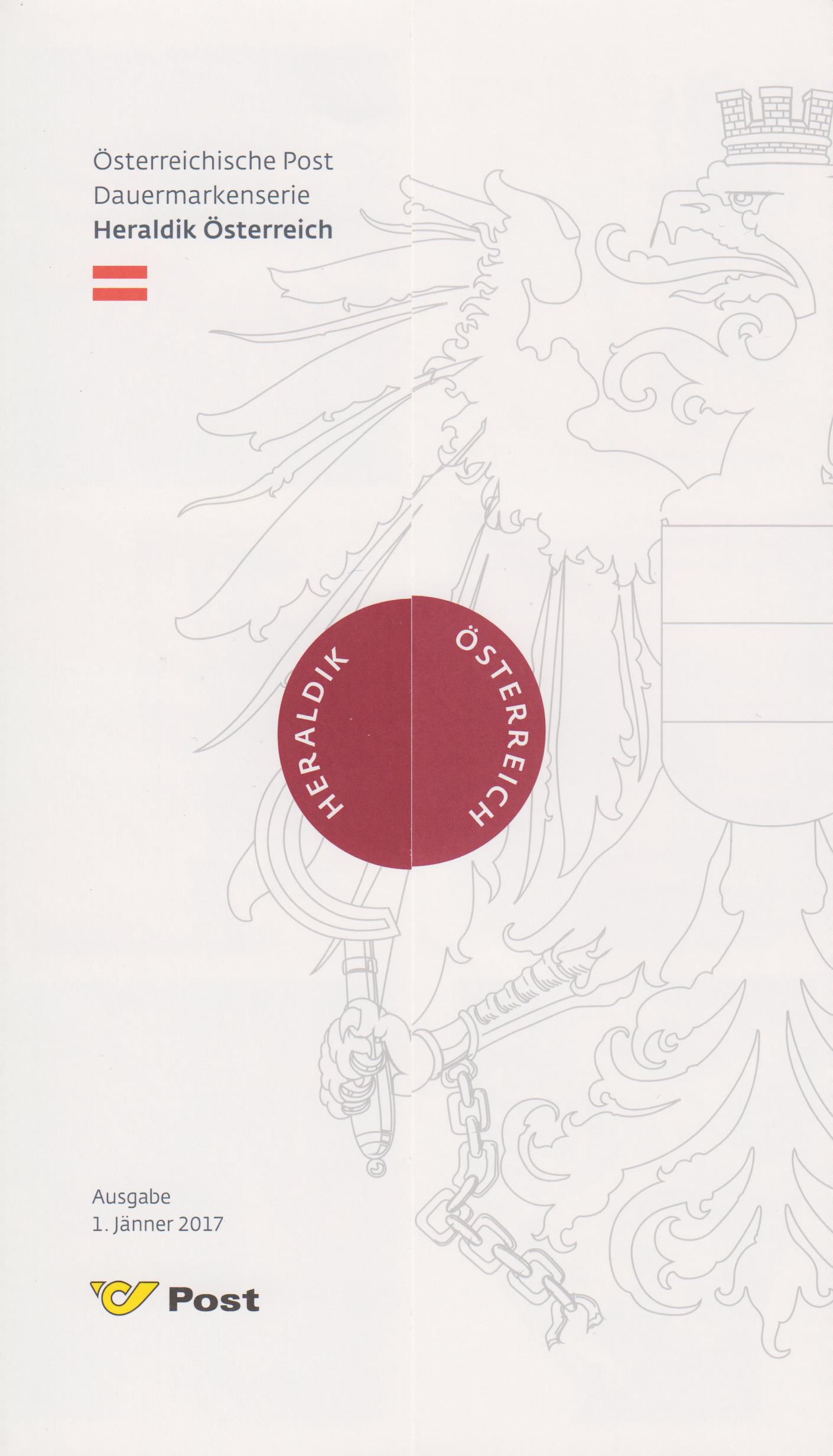 Offiz. Buntdruck: Heraldik I, Wappen 2017