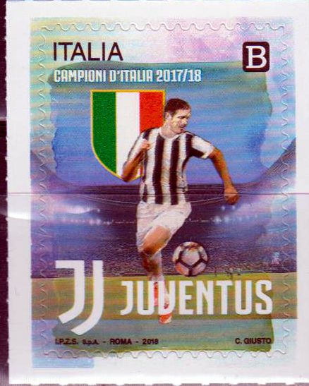 Italienischer Fussballmeister F.C. Juventus, sk