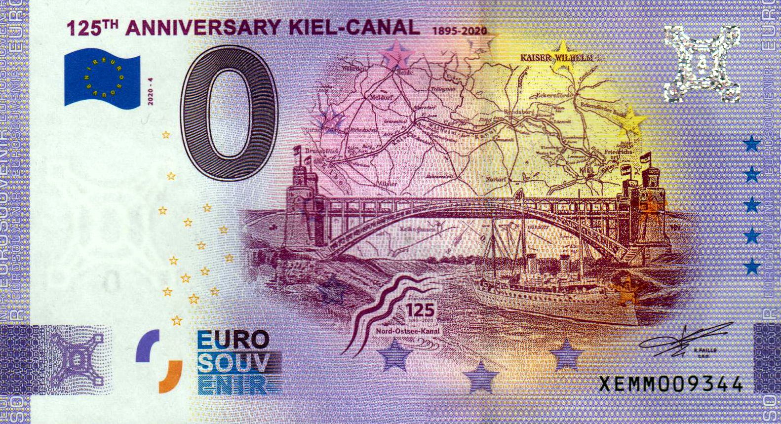 125th Anniversary Kiel-Canal 2020-4 Anniversary