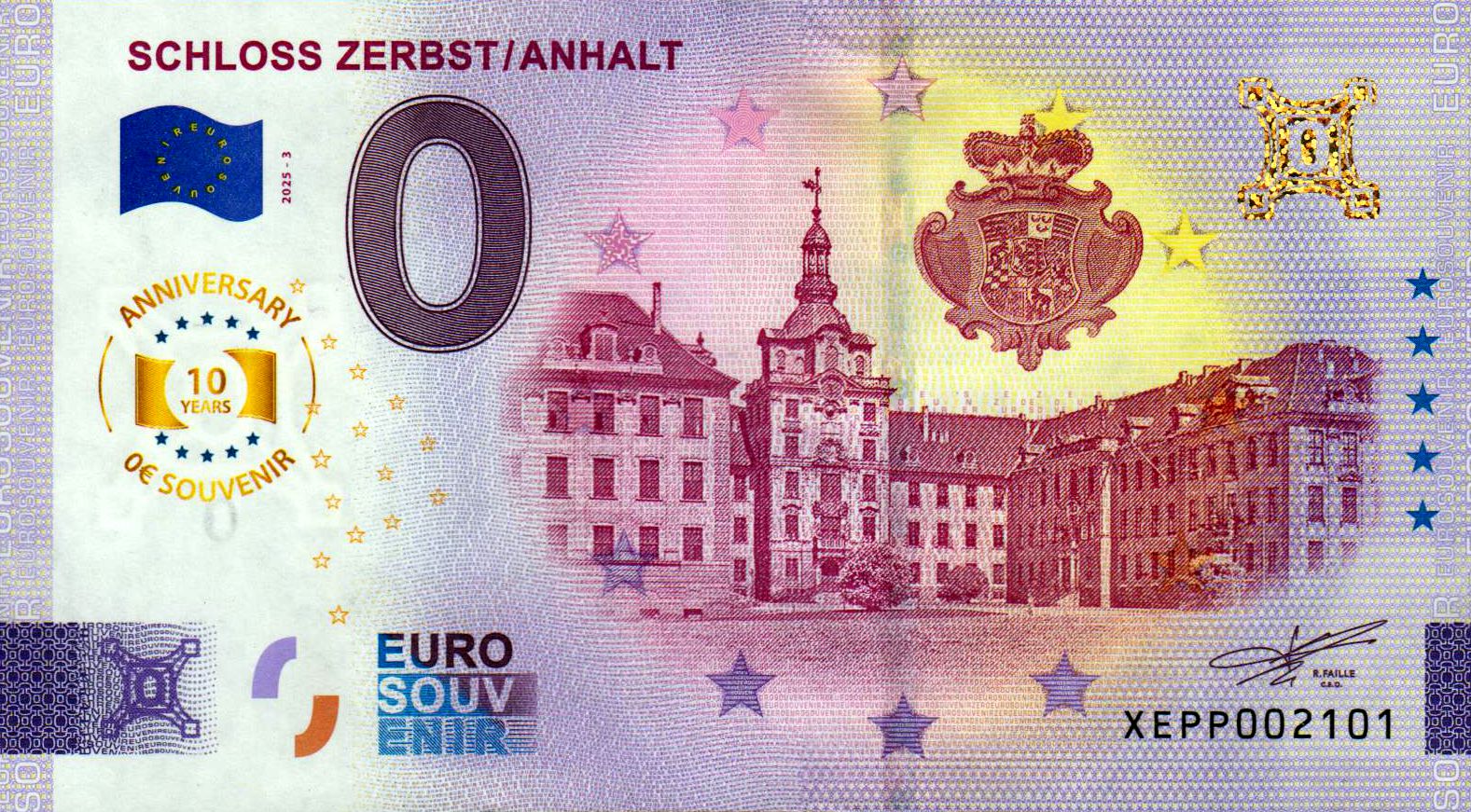 Schloss Zerbst / Anhalt 2025-3 Anniversary