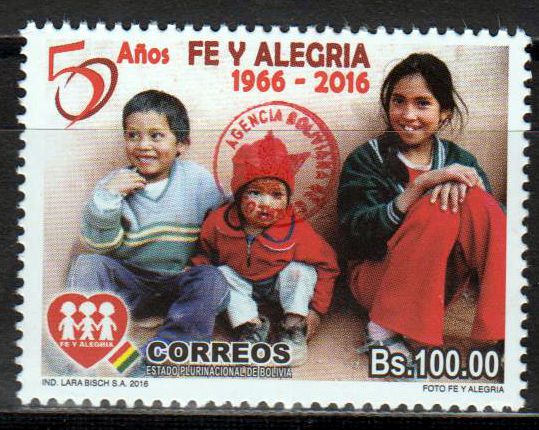 50 Jahre Fey Alegria, Kinder, Überdruck neue Post 2018