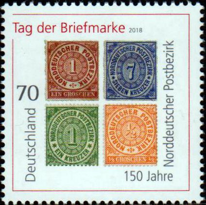 Tag der Briefmarke 2018, Norddeutscher Postbezirk