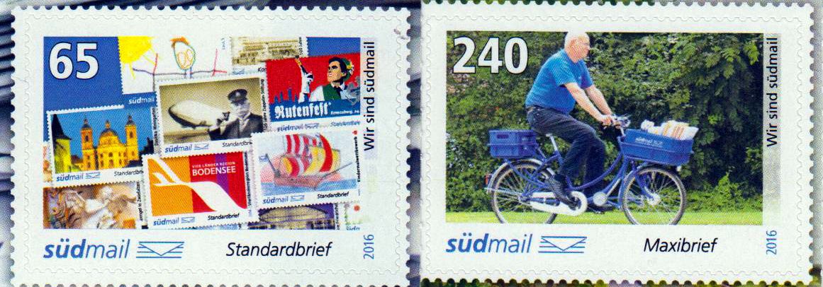 Wir sind Südmail 2016 sk gestempelt