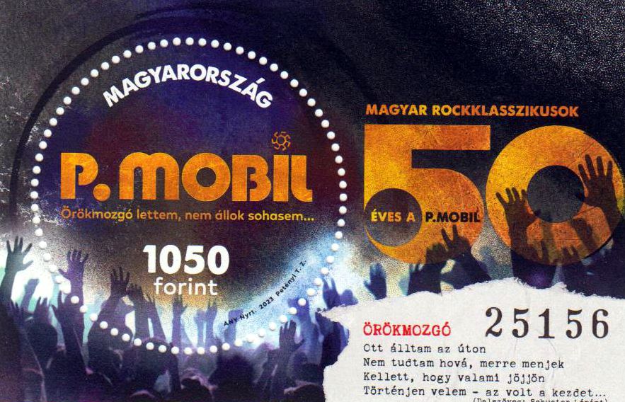 Block: Rock IV P. Mobil 2023, schwarze Nummer