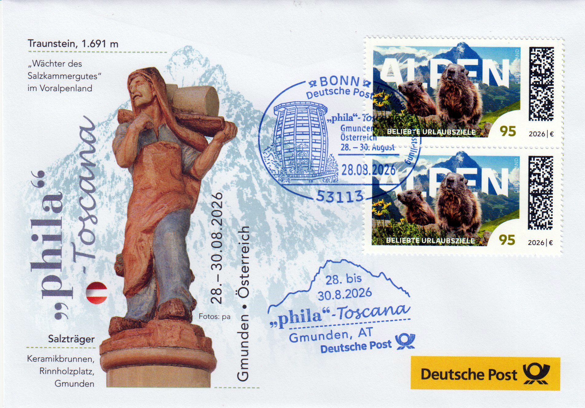 phila-Toscana 2026, Gmunden