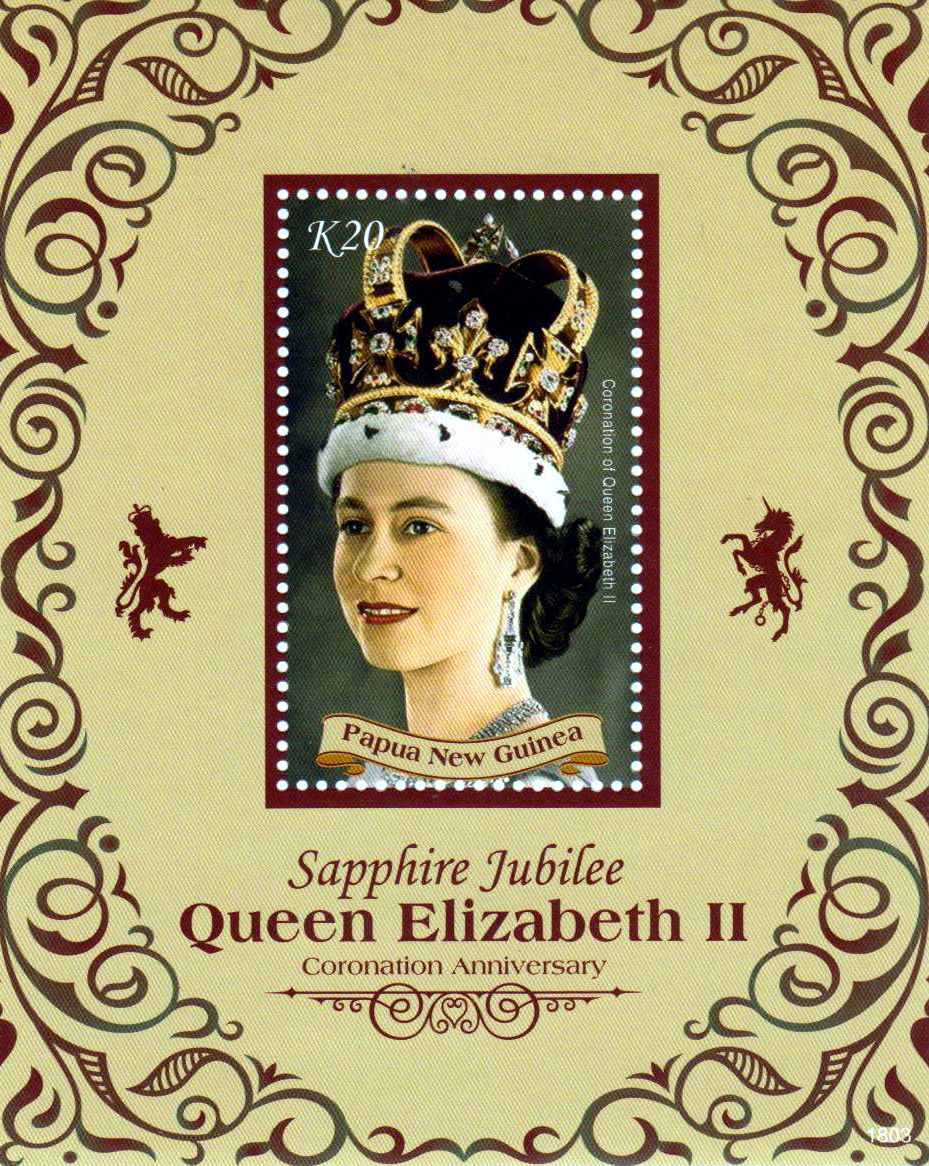 Block: Queen Elisabeth 2018, 1 Marke