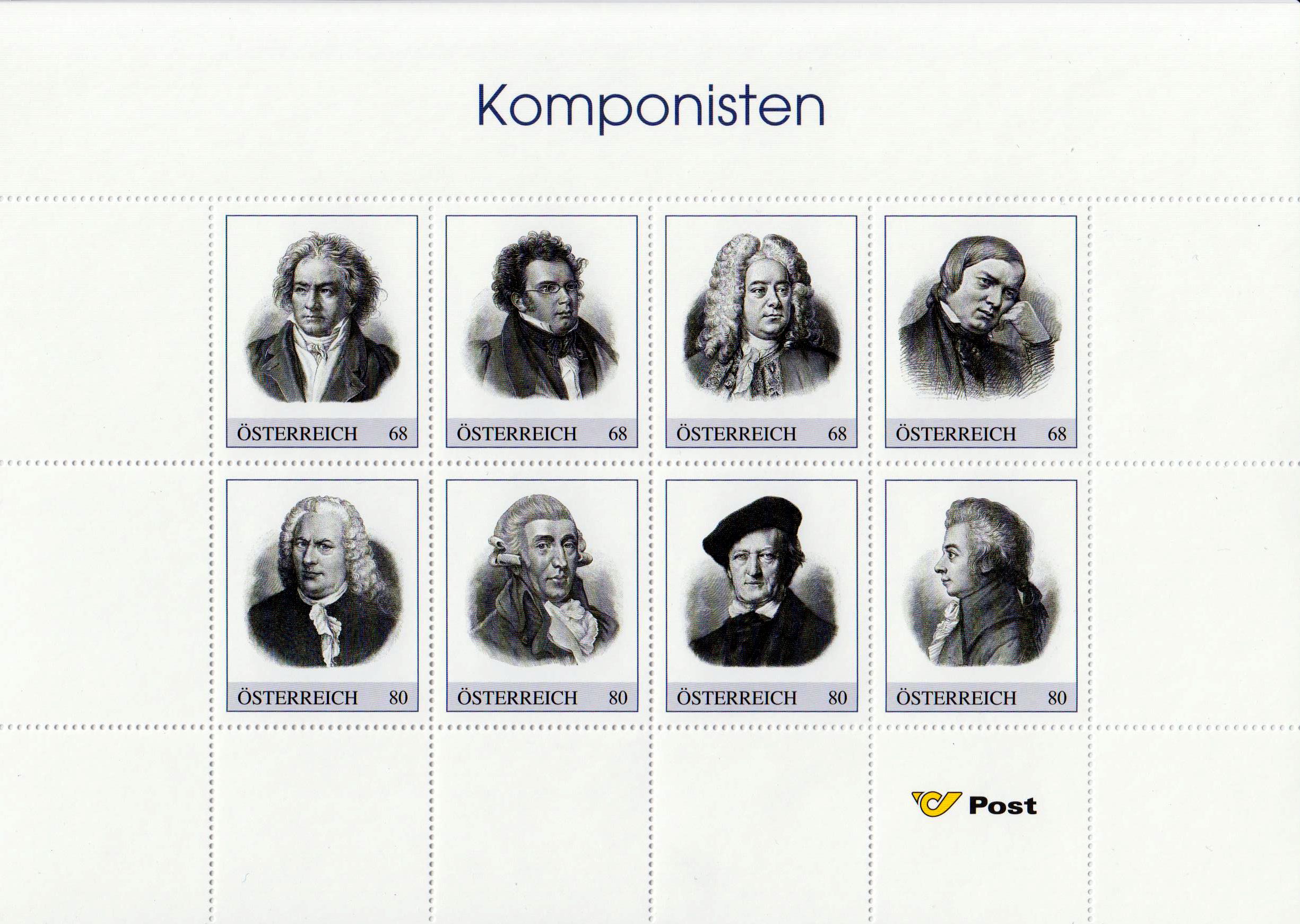 Marken Edition, Komponisten, Mozart, Beethoven, Händel, Haydn usw.
