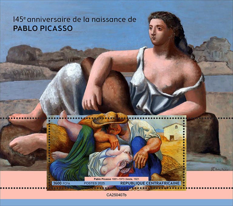 Block: 145 Jahre Pablo Picasso 2025