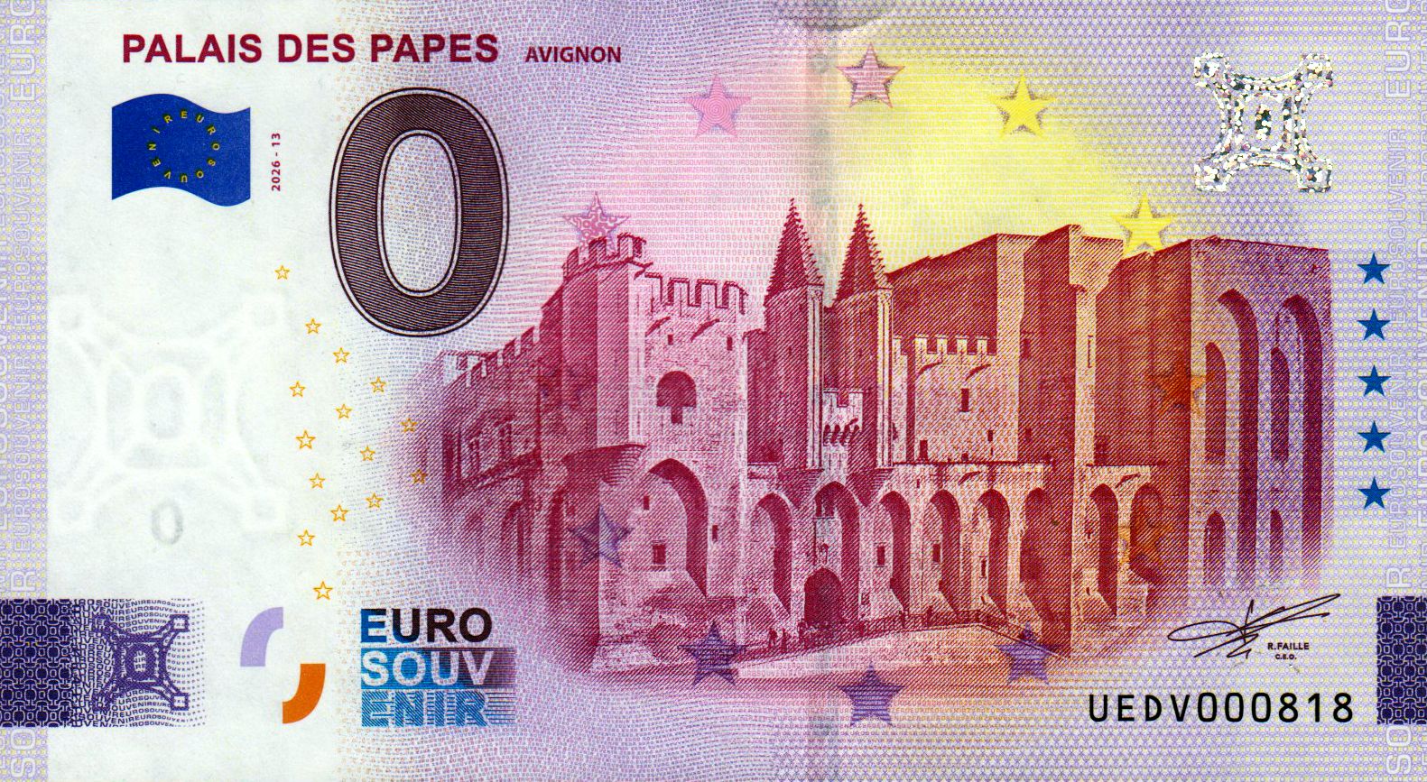 Palais des Papes 2026-13 Silber