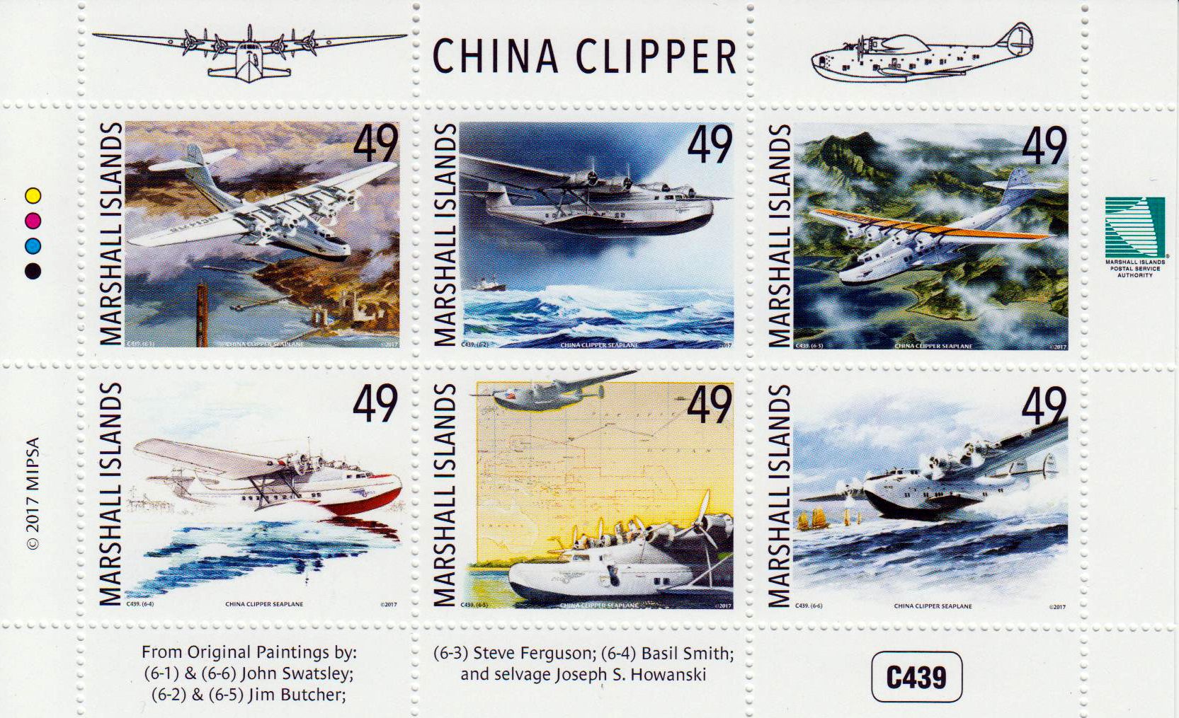 Zdr.China Clipper 2017, Wasserflugzeuge