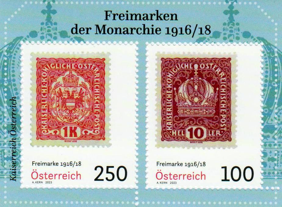 Block: Freimarken 1916/18 2023