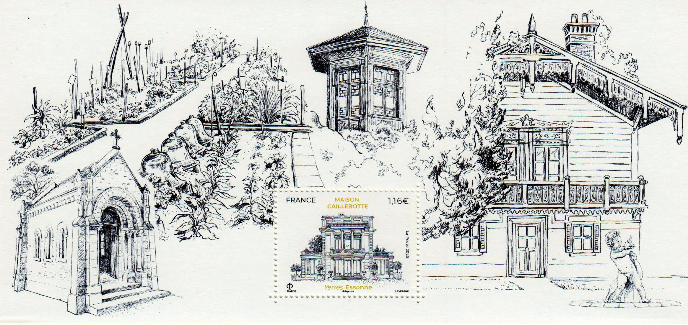 Block: Maison Caillebotte-Yerres, Souvenir