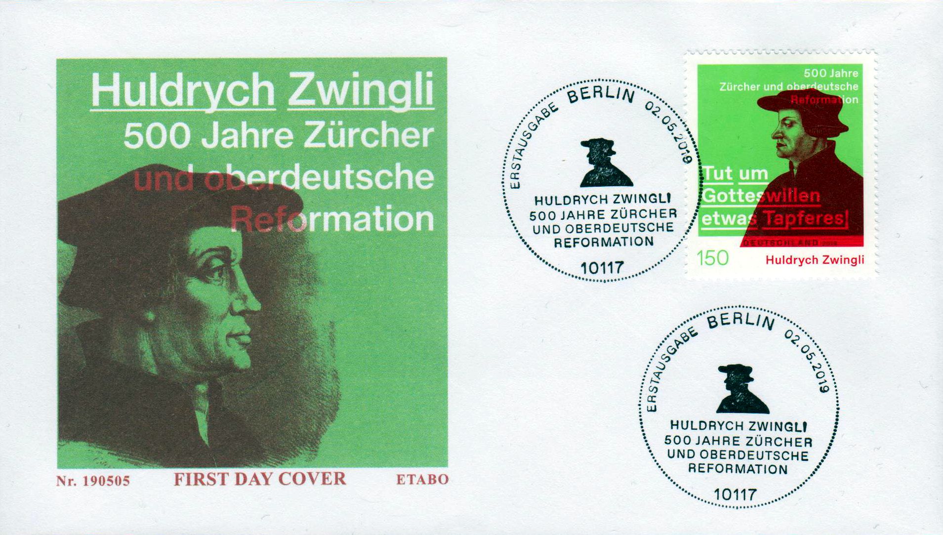 Huldrych Zwingli 2019, Schweiz, ESSt Berlin GA