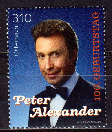 100. Geburtstag Peter Alexander 2026