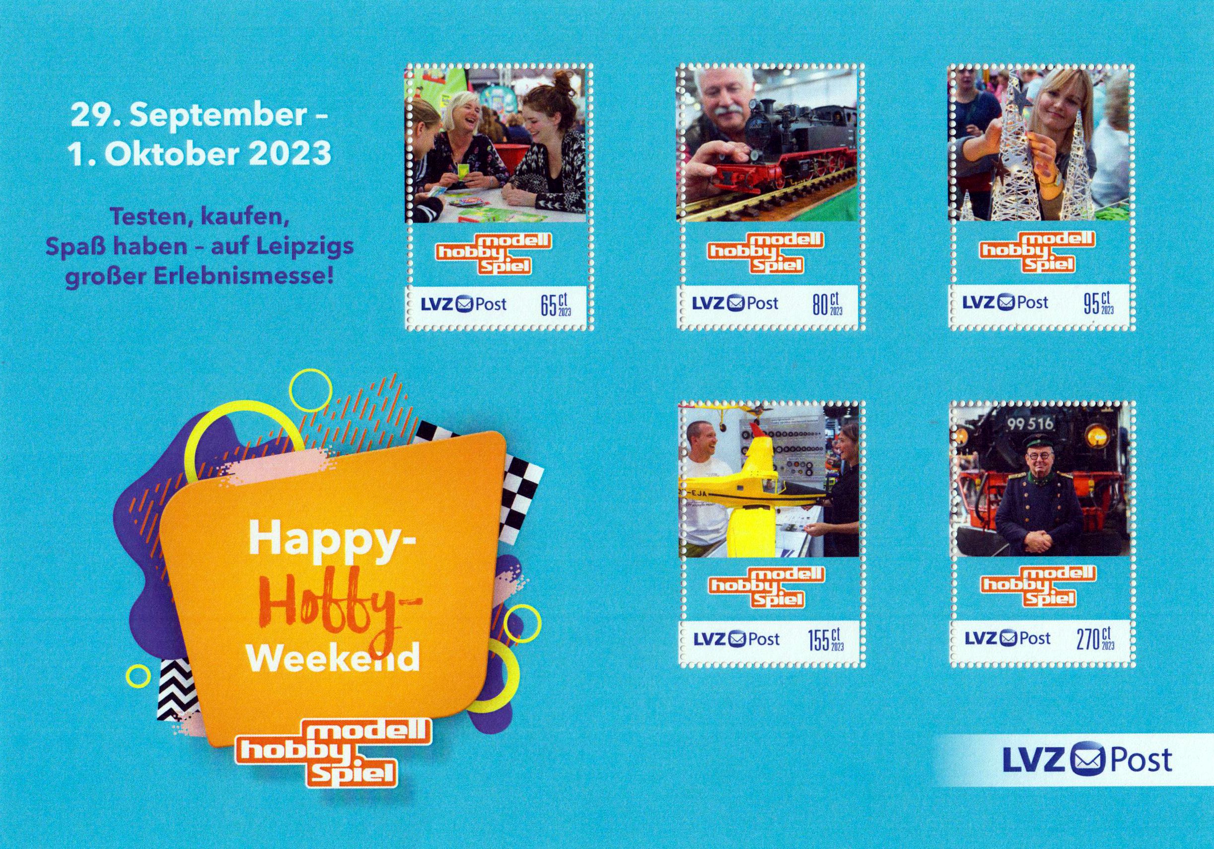 Block: Happy-Hobby-Weekend, modell- hobby-spiel 2023