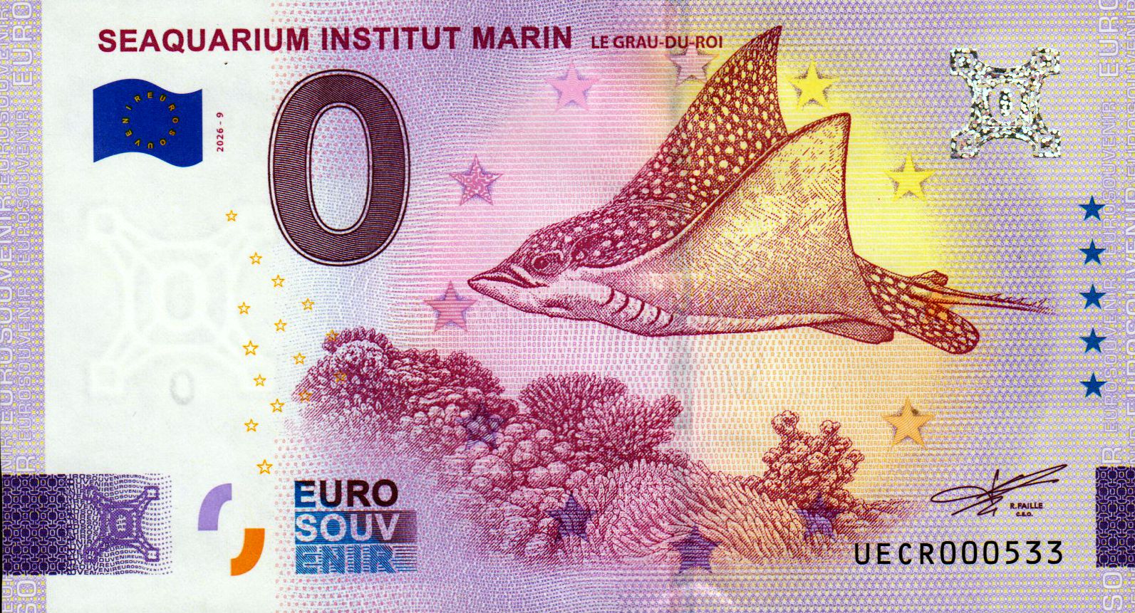 Seaquarium Institut Marin 2026-9 Silber
