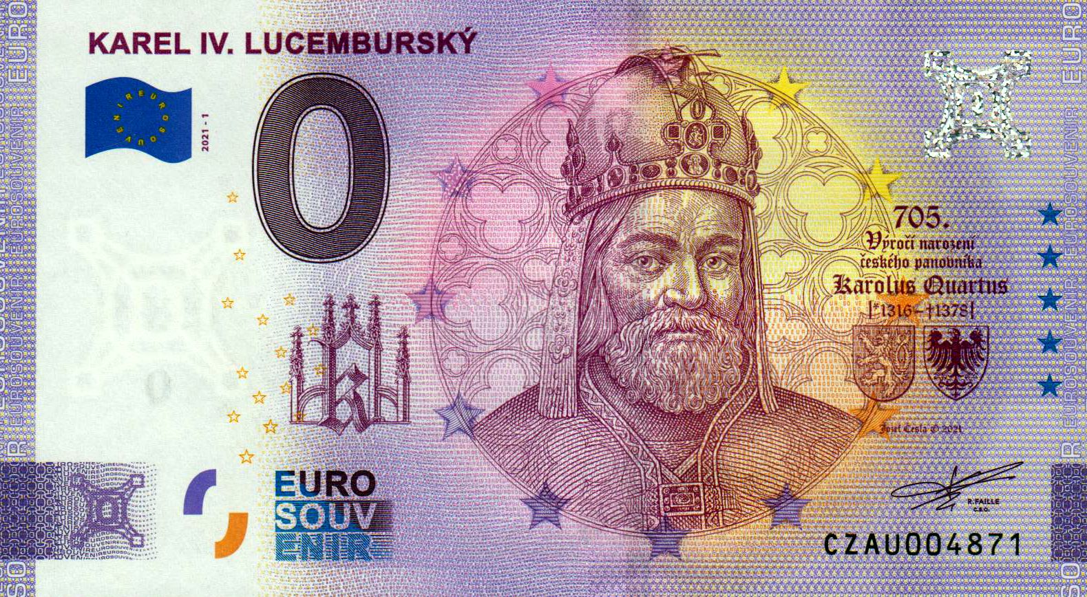 Karel IV. Lucembursky 2021-1 Anniversary