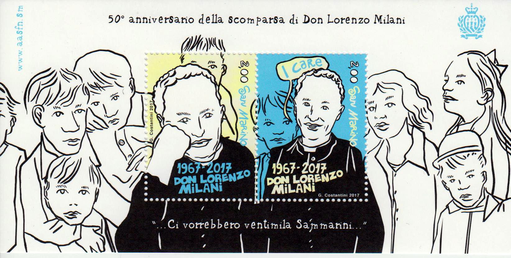 Block: Don Lorenzi Milani, Erzieher, Kind