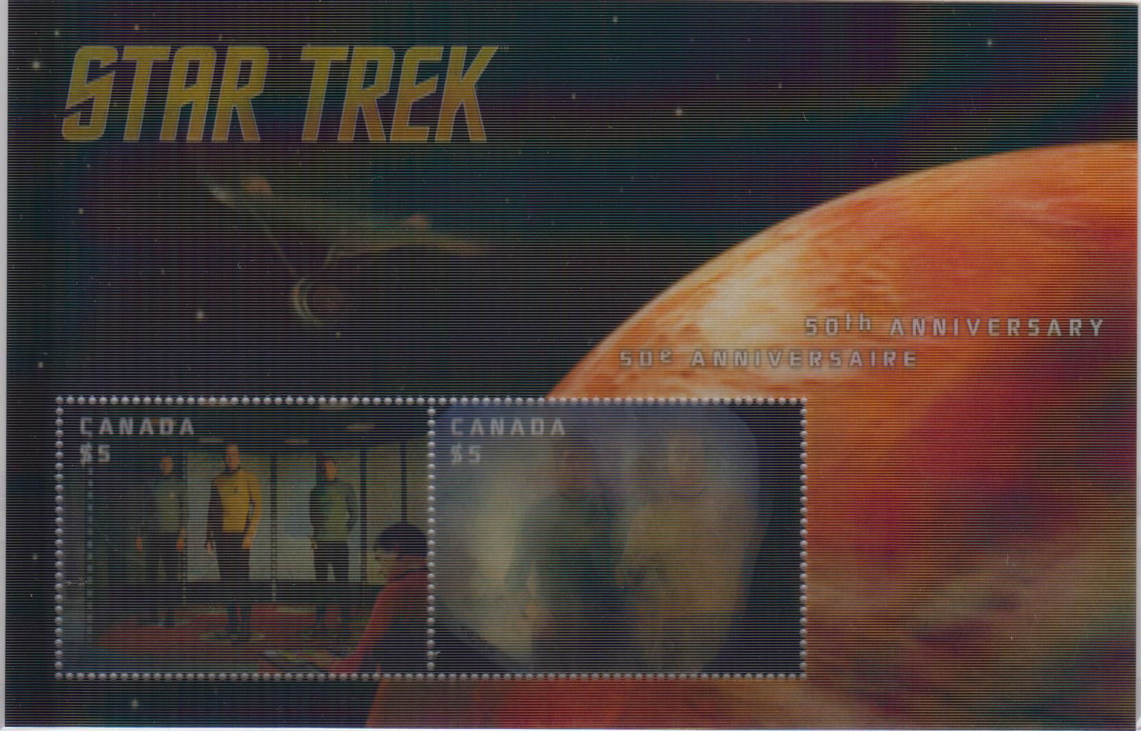 Block: Star Trek, Lenticular, 3-D