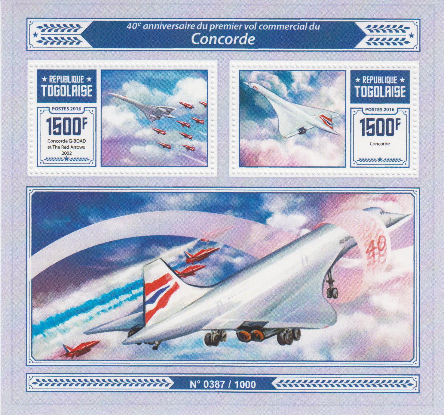 Block: Concorde, Flugzeug