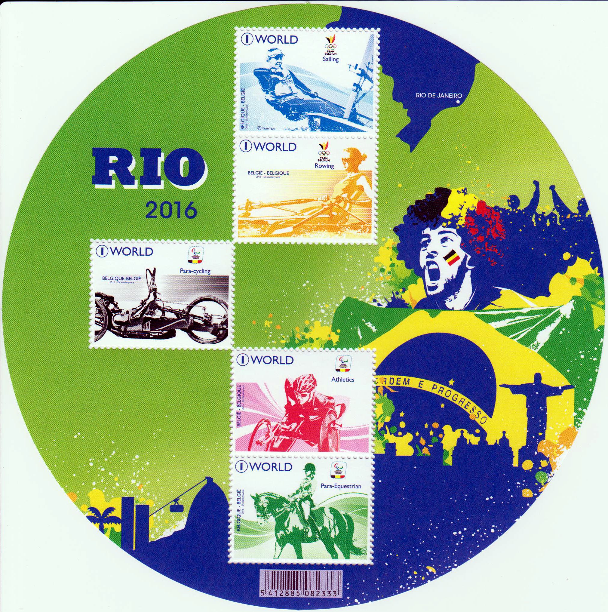 Block: Rio 2016, Pferd, Segeln