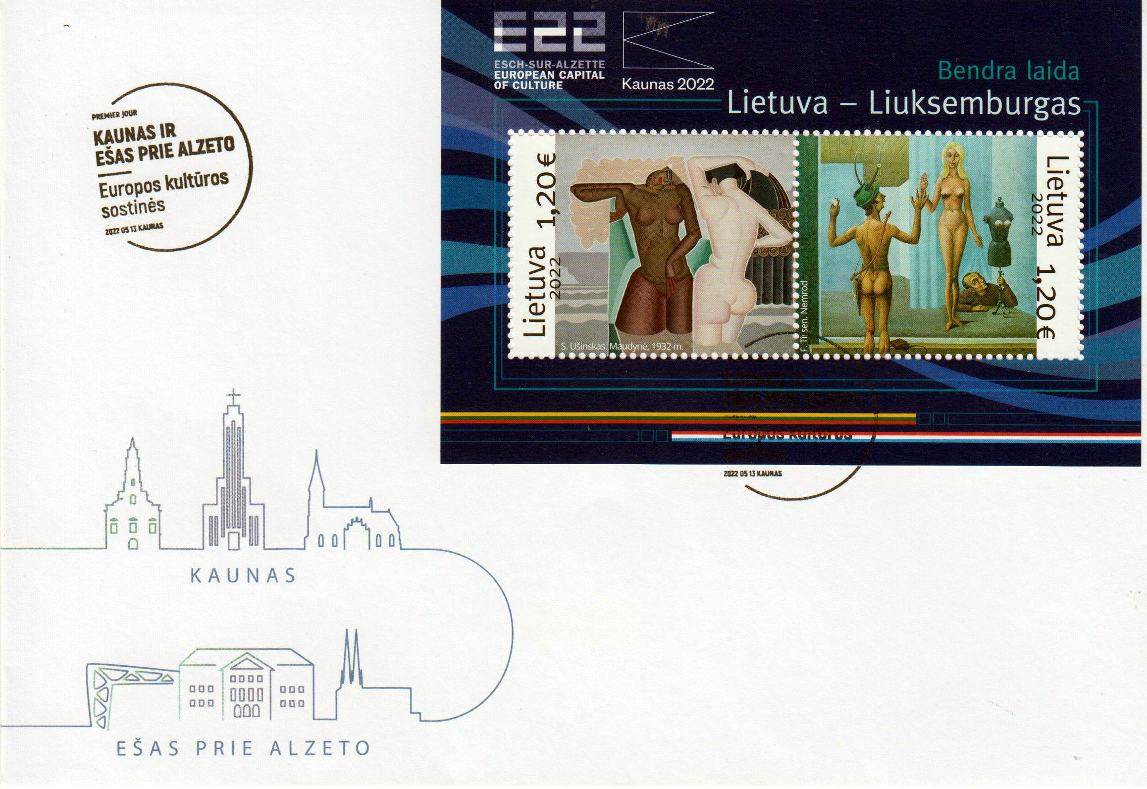Block: Kaunas & Esch 2022, Luxemburg GA ,EM