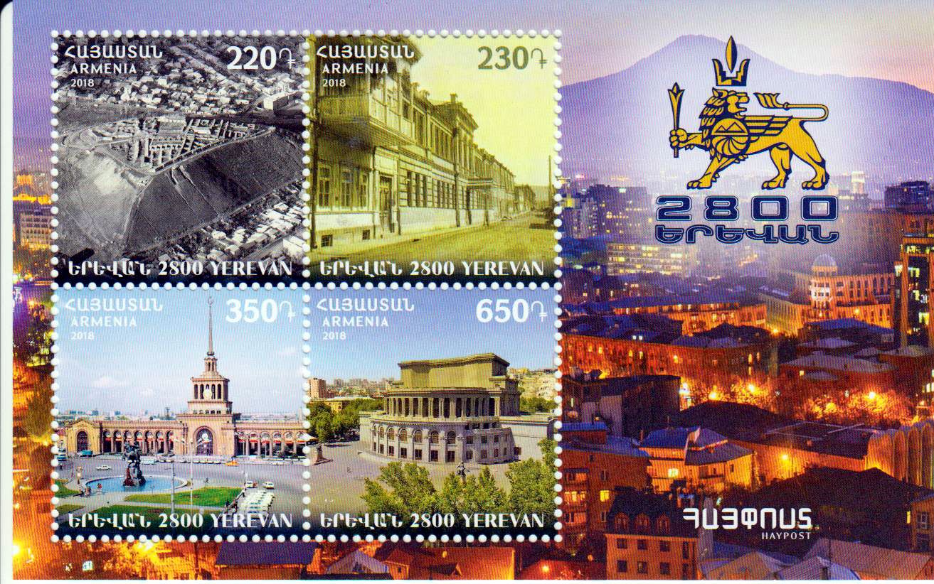 Block: 2800 Jahre Stadt Yerevan