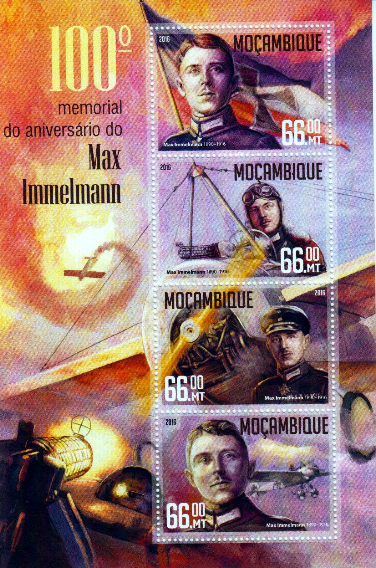 Max Immelmann, Pilot, Flugzeug