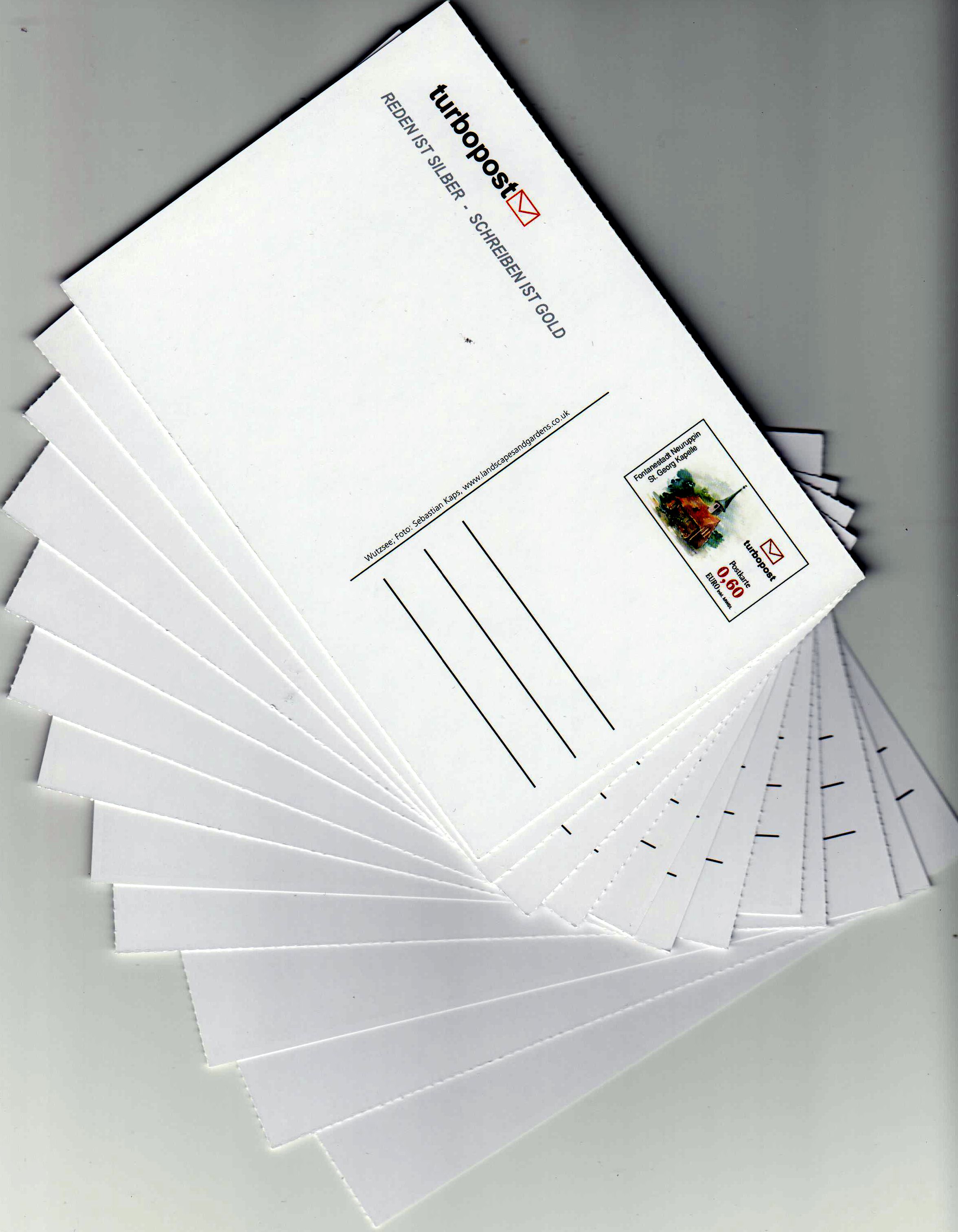 Postkarten-Set aus "Kalender 2020", Landschaften