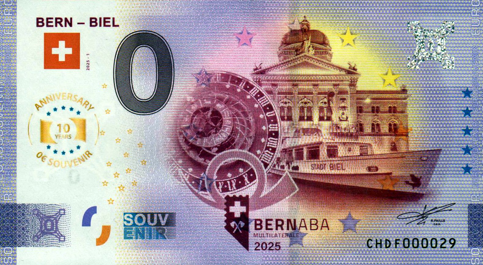 Bern - Biel 2025-1 Anniversary