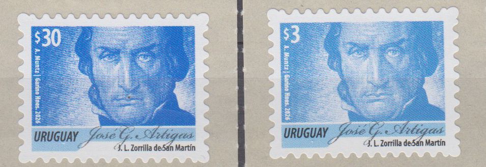 Dauer: Jose G. Artigas 2026, 3,00+ 30,00, sk