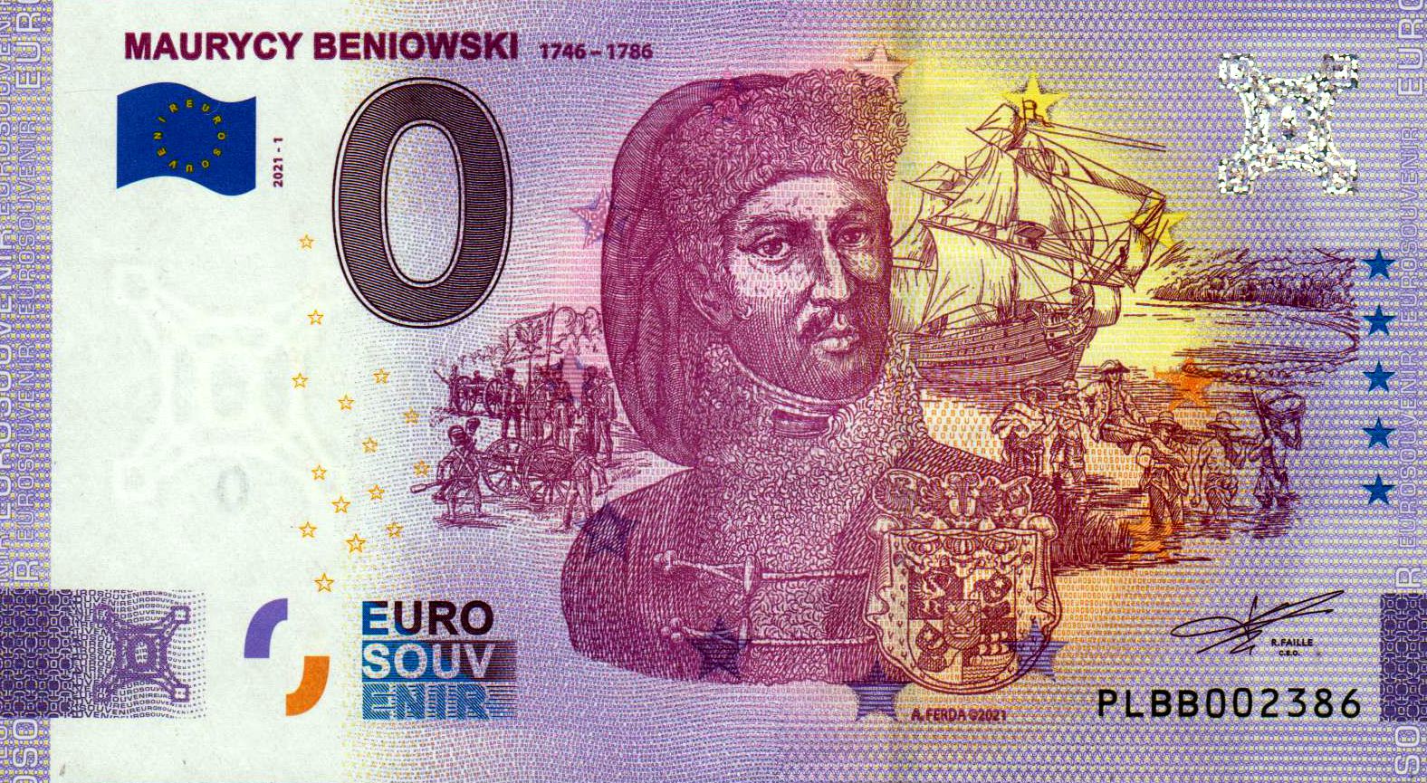 Maurycy Beniowski 2021-1 Anniversary