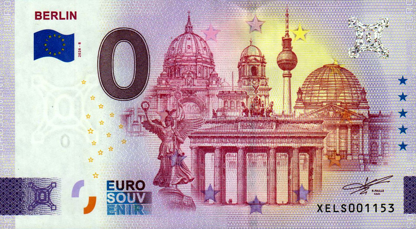 Berlin 2026-8 Silber-Edition