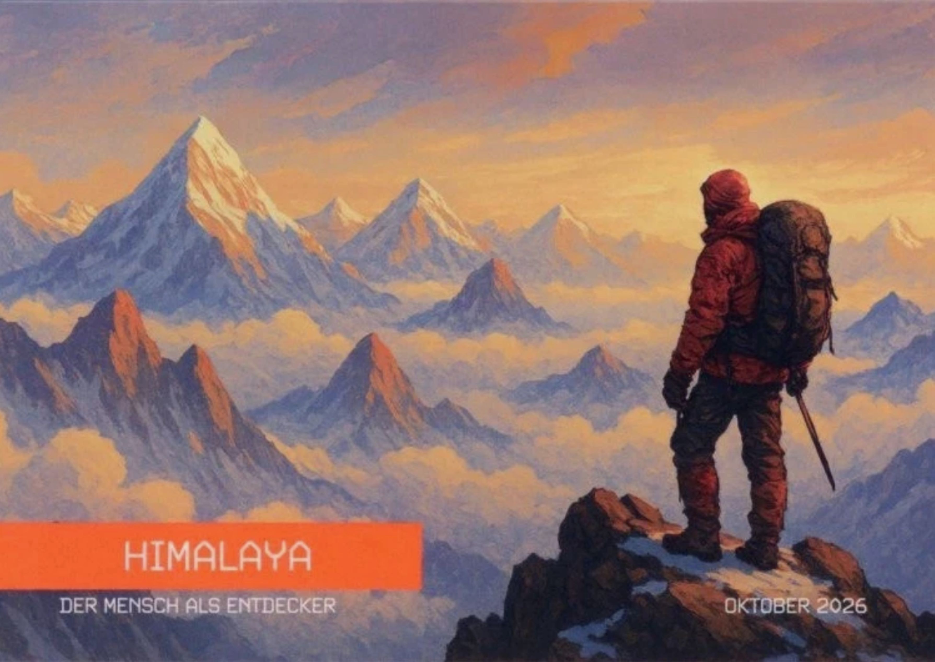 MH: Himalaya 2026, Crypto, Farbe Orange