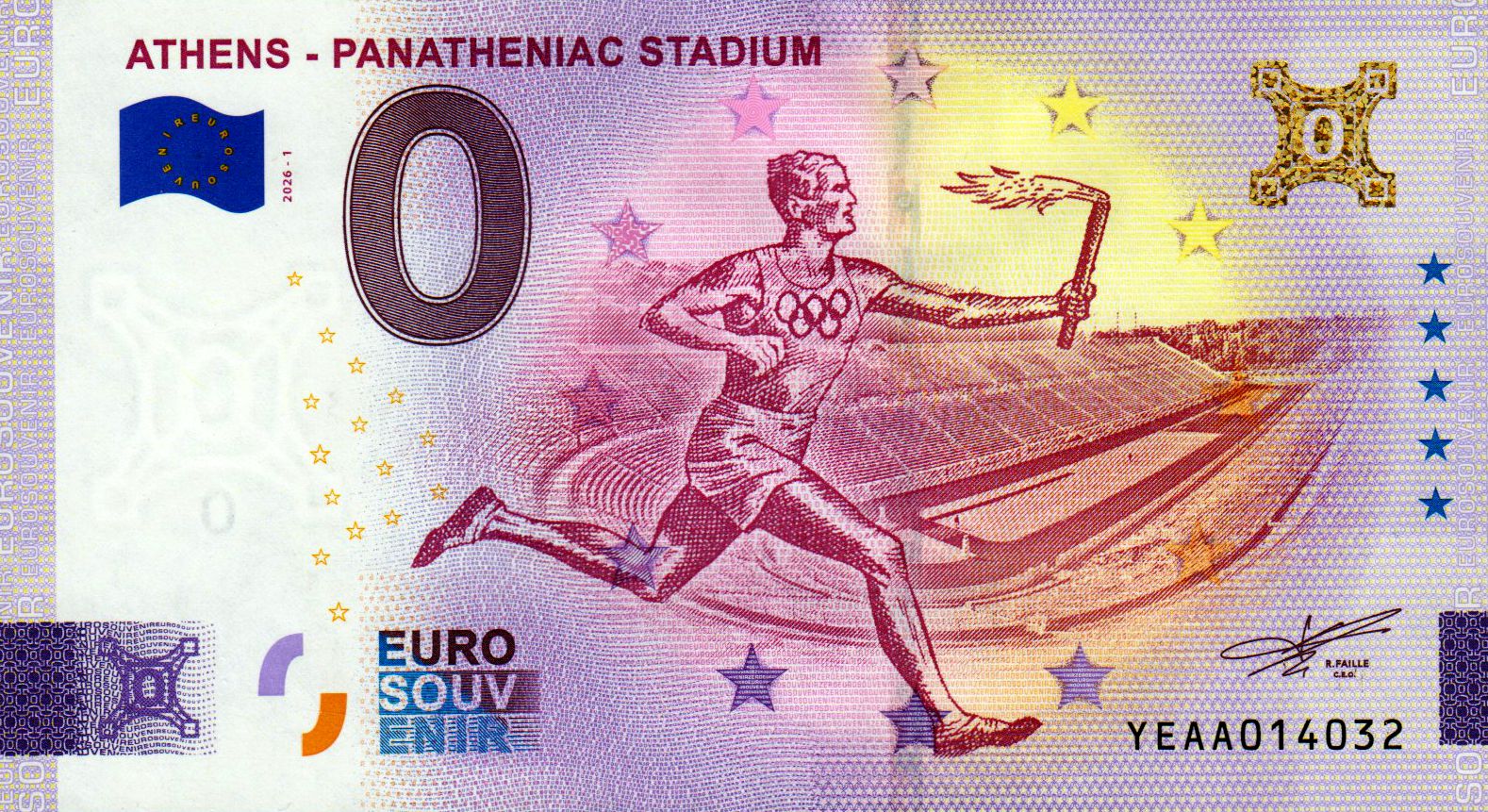 Athens - Panatheniac Stadium 2026-1 Gold