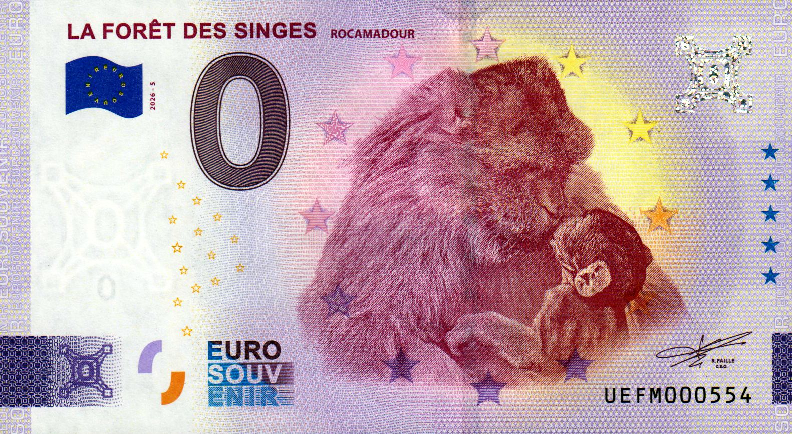 La Foret des Singes 2026-5 Silber
