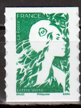 Dauer: Marianne lAvenir lettre verte, sk