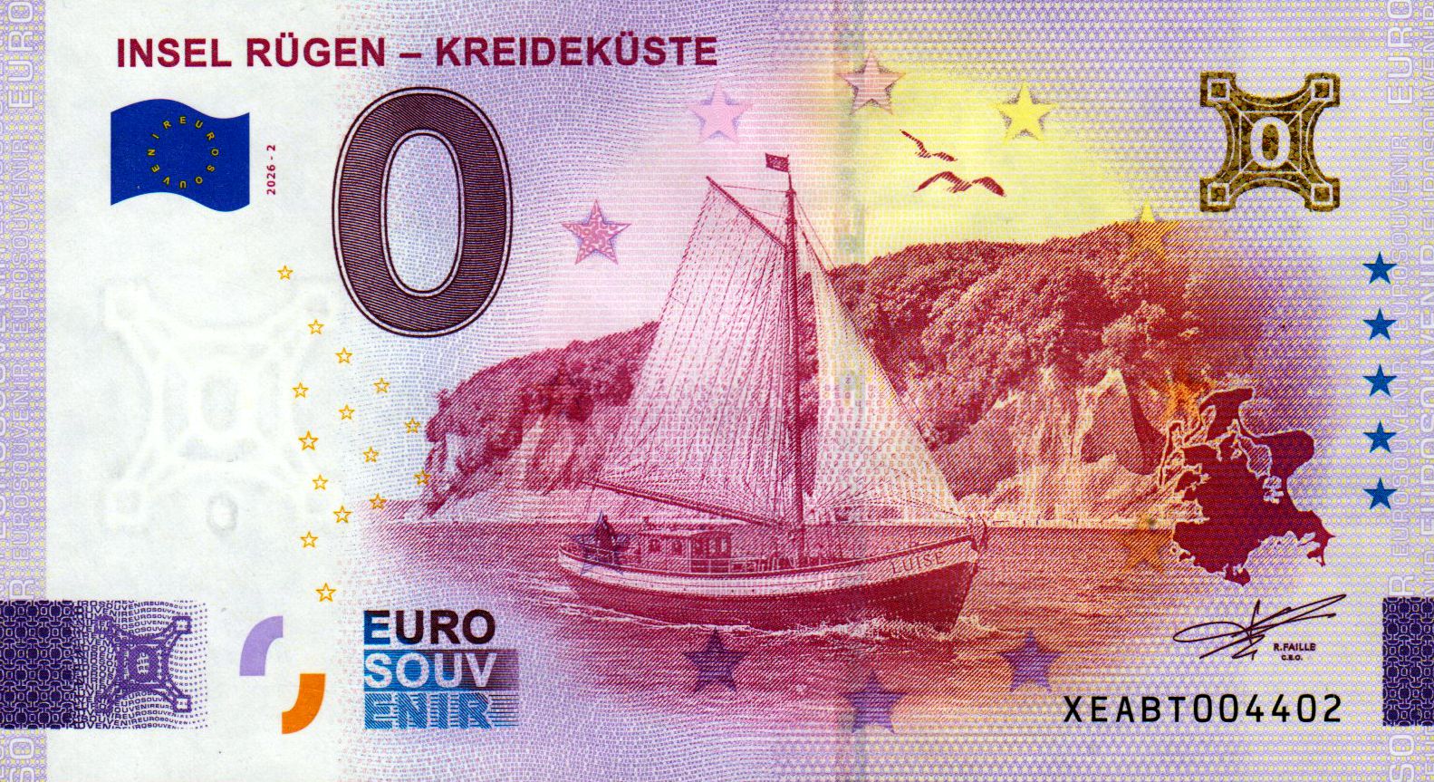 Insel Rügen - Kreideküste 2026-2 Gold