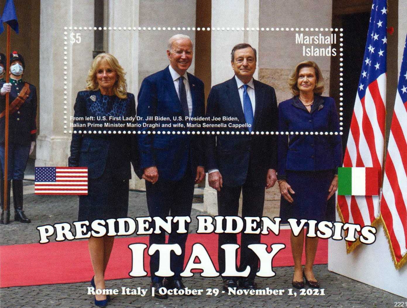 Block: Präsident Biden in Italien 2022