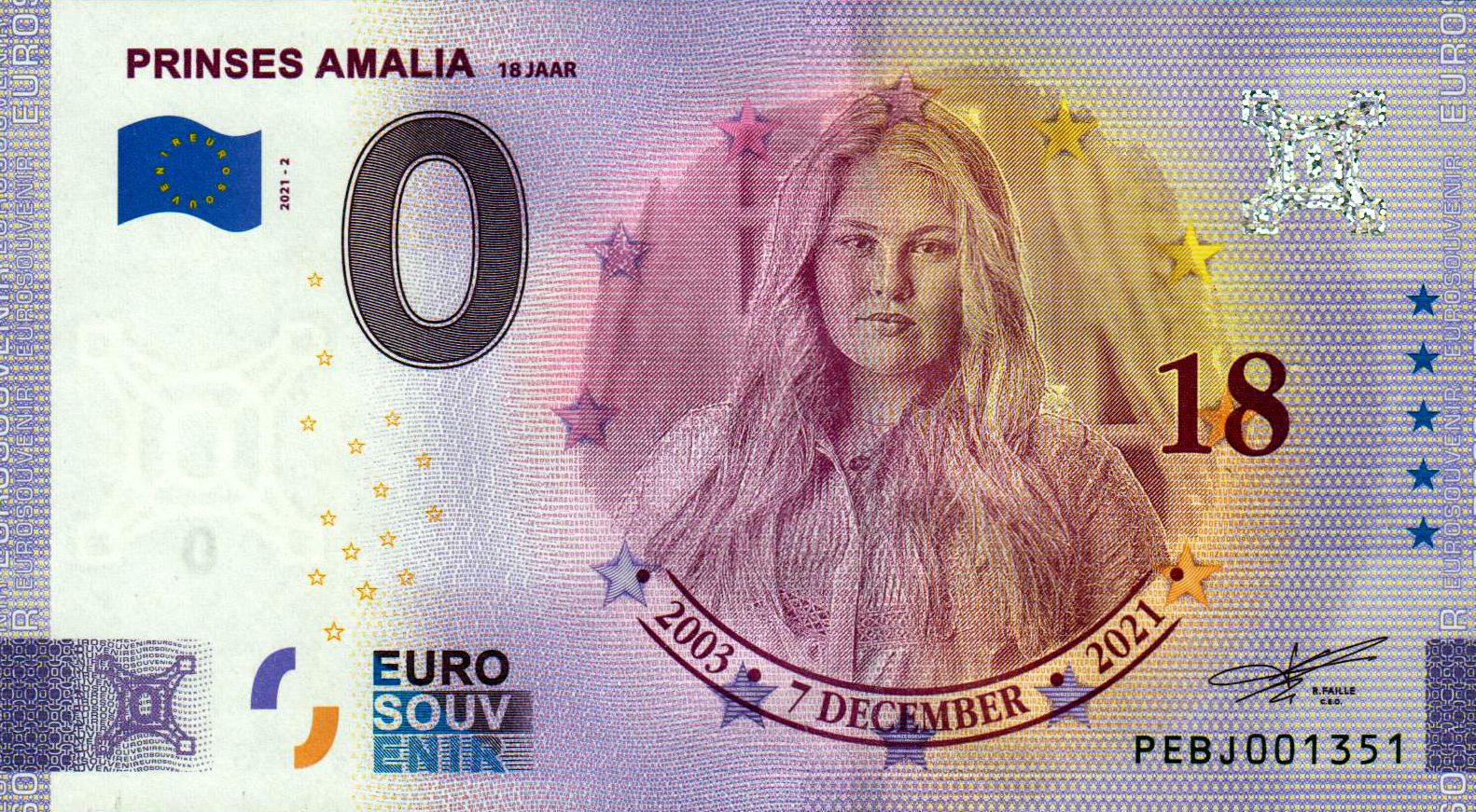 Prinses Amalia - 18 Jaar 2021-2