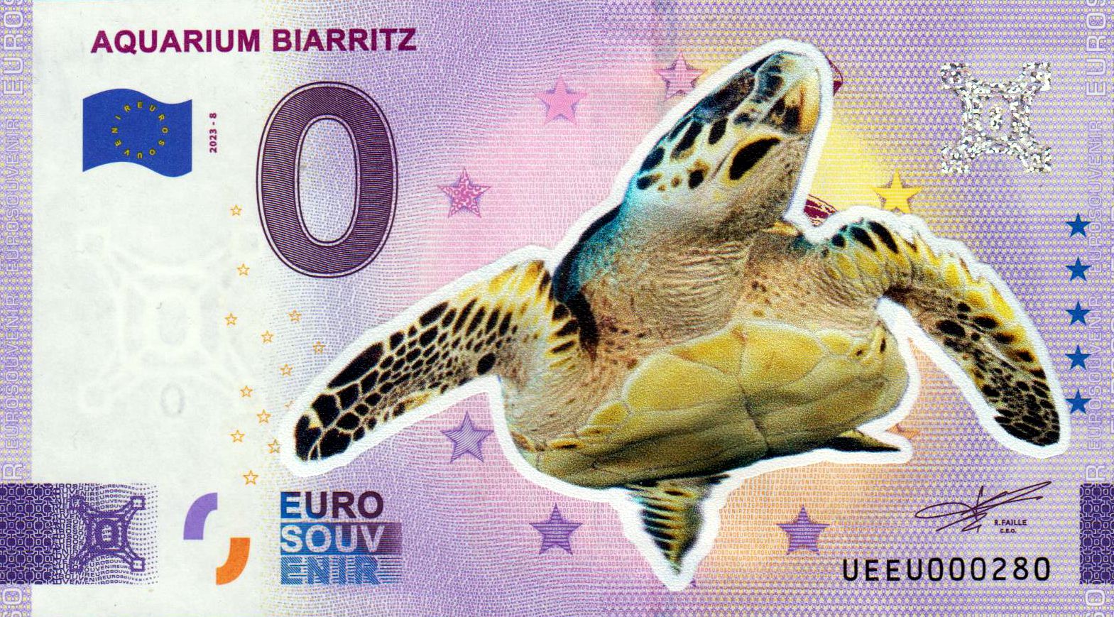 Aquarium Biarritz 2023-8, Coloriert