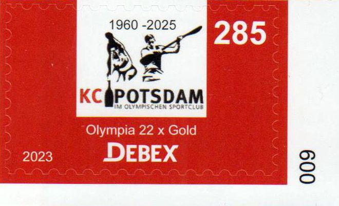 Sportmarken 2025, als Eckrandstücke mit schwarzer Bogenzählnummer