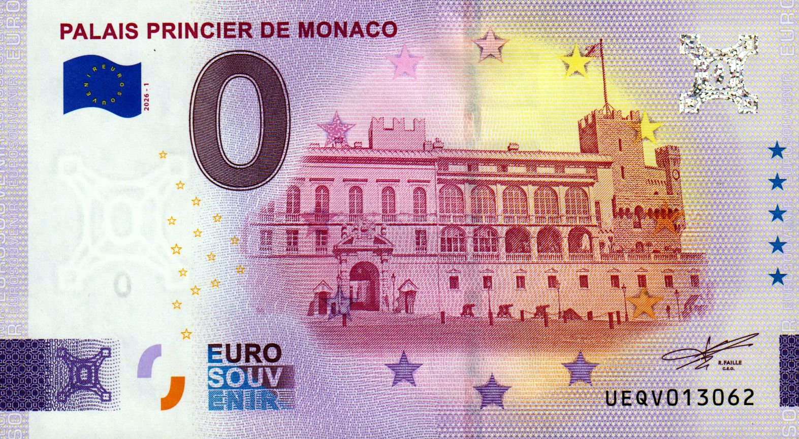 Palais Princier de Monaco 2026-1 Silber