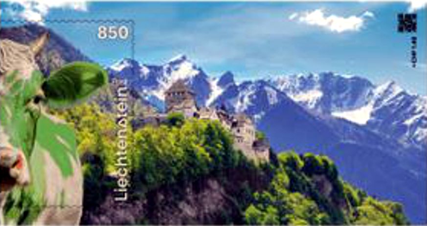Block: Crytpo Stamp CHLI 2025, Farbe GRÜN