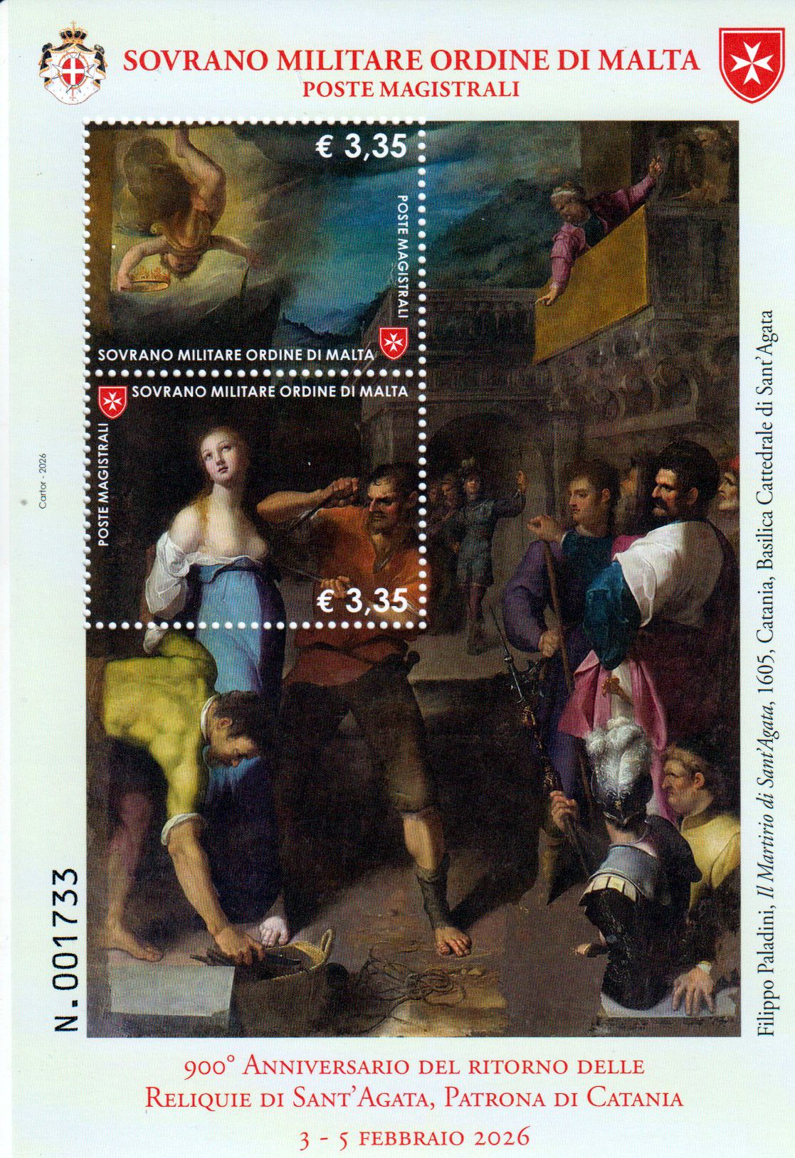 Block: Reliquie von SantAgata 2026