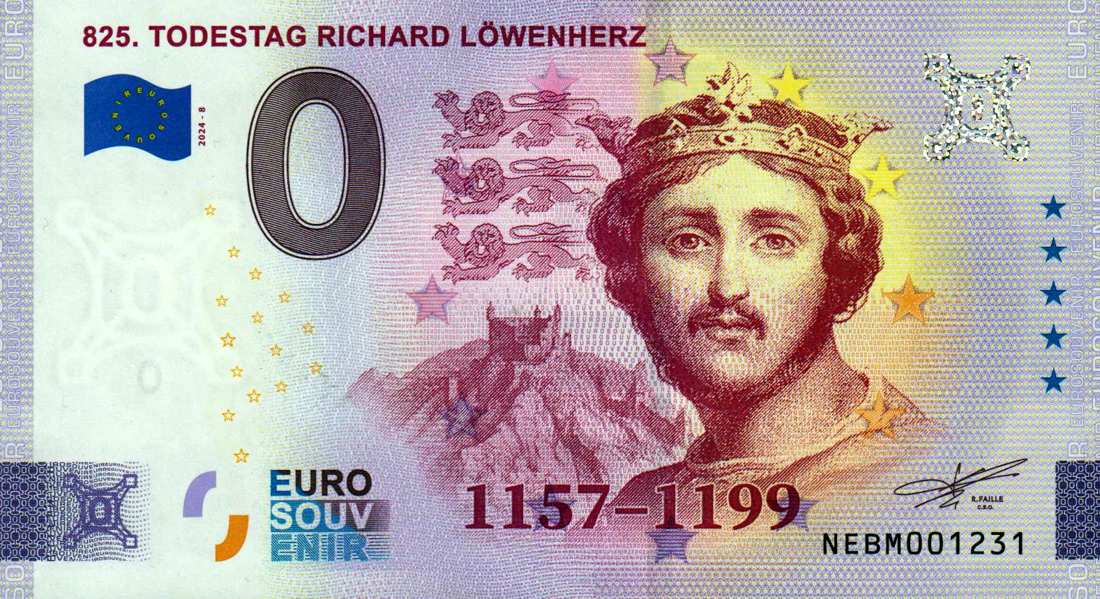 825. Todestag Richard Löwenherz 2024-8