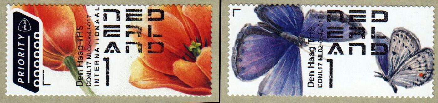 Flora und Fauna, Schmetterling, Aufdruck "Den Haag THS" (NL170700)