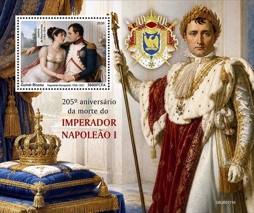 Block: 205 Jahre Tod Napoleons I 2026
