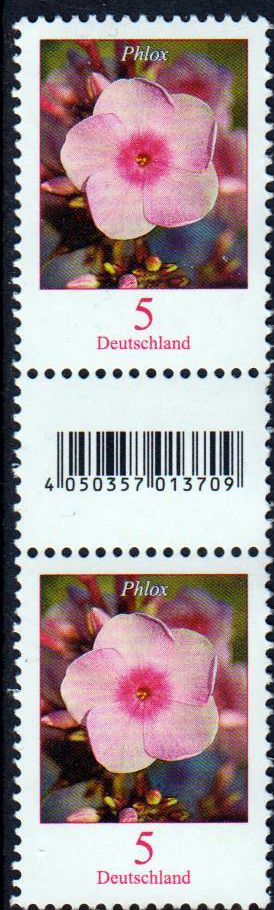 Dauer Blumen, Phlox, 5 Cent, Zwischen- steg-Paar, Nummernmarke-Code-Marke