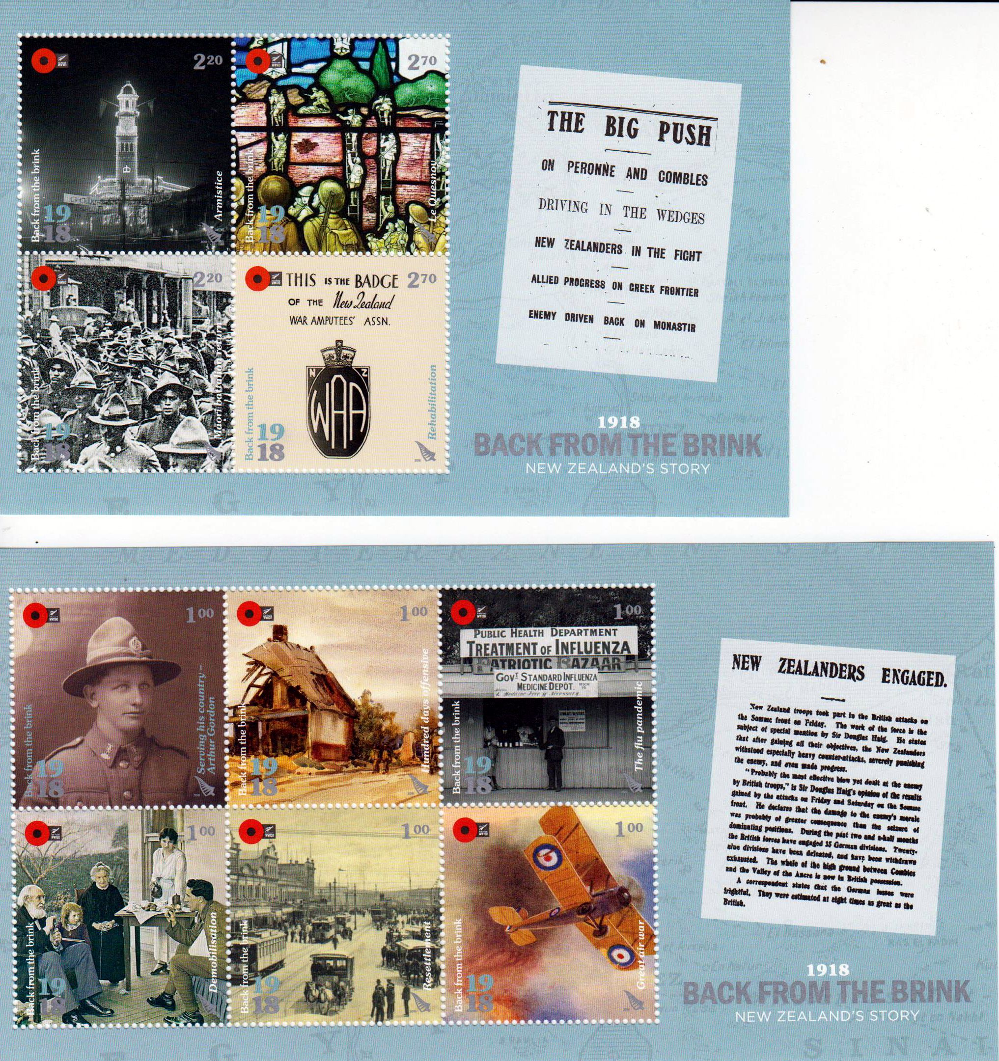 Block: Back from the Brink, 1. Weltkrieg